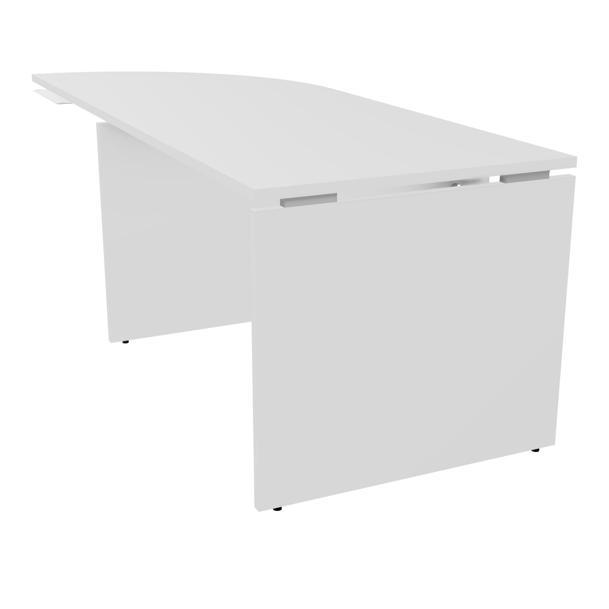 EXTENSION BUREAU AVEC ANGLE 90° INTEGRE L205XP80 PRÉ PERCÉ OBT - ANGLE À DROITE